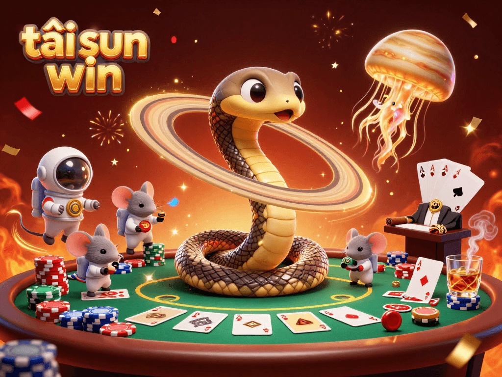 Experience the thrill of tải sun win with 3D cosmic casino action featuring unique characters!