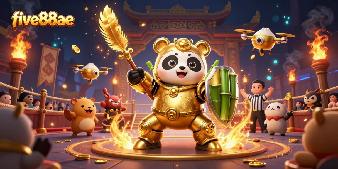 Experience thrilling gameplay at five88ae with dynamic casino action and festive elements.