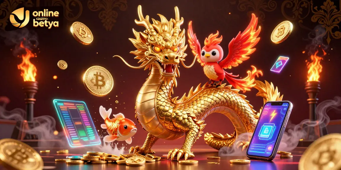 Experience excitement at online casino betya with engaging games and vibrant visuals of dragons and lucky coins!