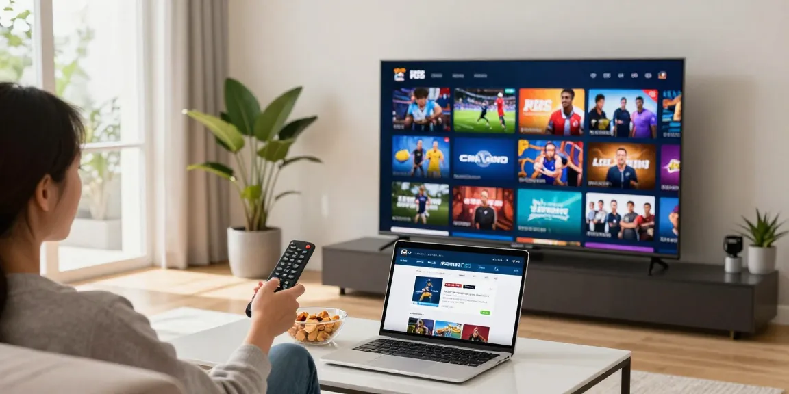 Stream IPTV seamlessly at home with diverse channels and movies.