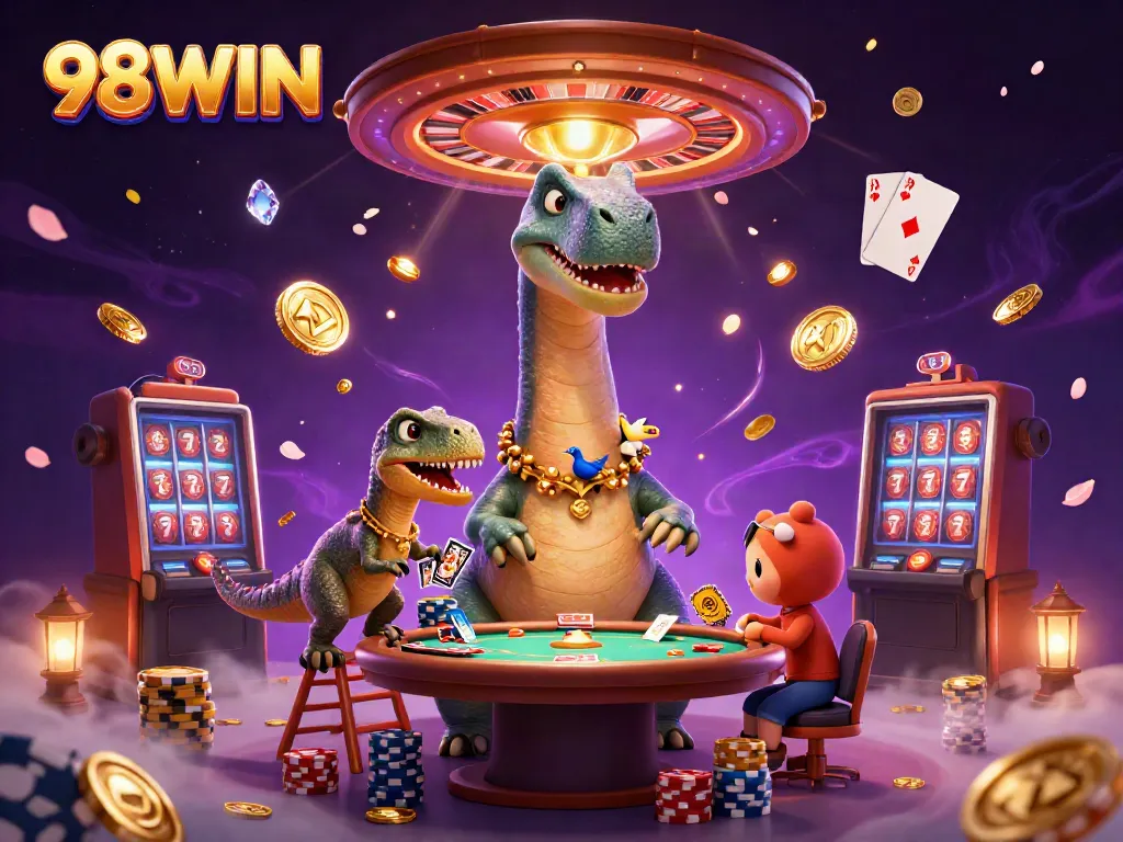 Engage in dynamic gameplay with 98WIN, where fun meets strategic gambling with thrilling casino elements.