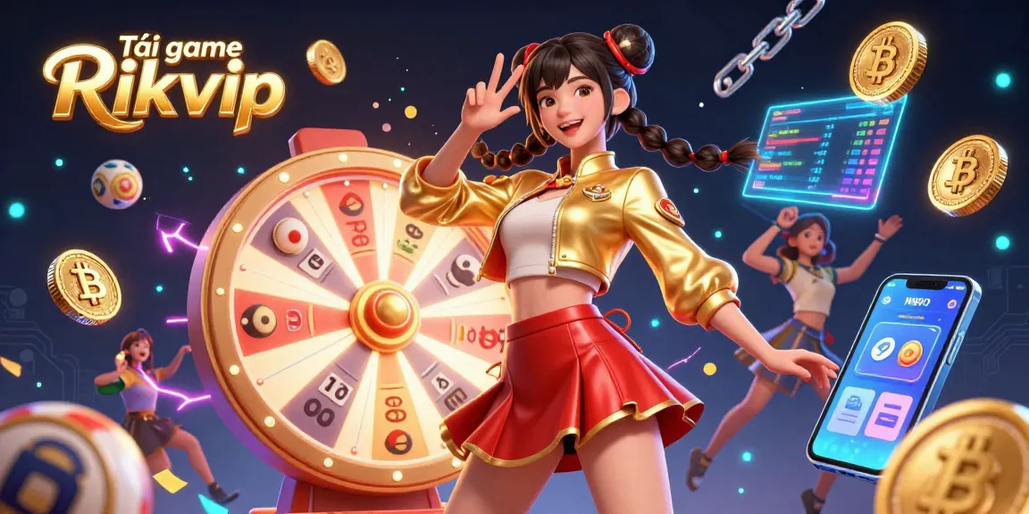 Tải game Rikvip to enjoy vibrant gaming experiences with energy and excitement, featuring lottery elements and crypto details.