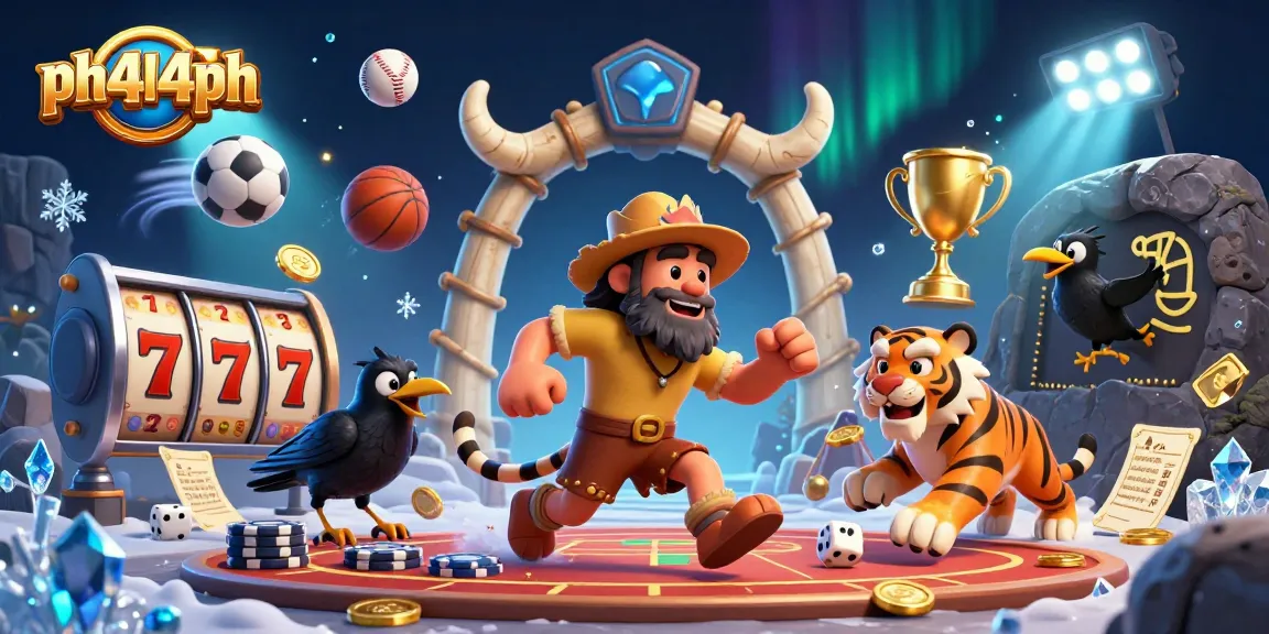 Experience thrilling gaming at ph444ph with the exciting prehistoric casino featuring cavemen and sabertooth tigers.